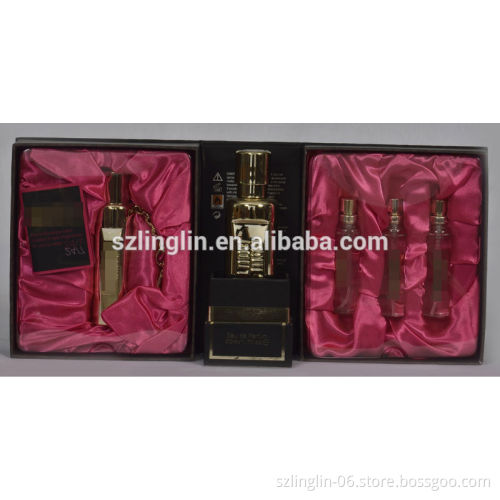 Luxury Custom Design cosmetic perfume gift set for men